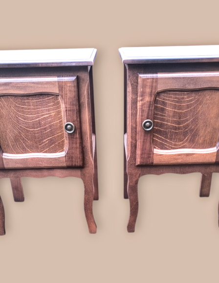 Neobarokk stílusú éjjeli szekrény pár 5.