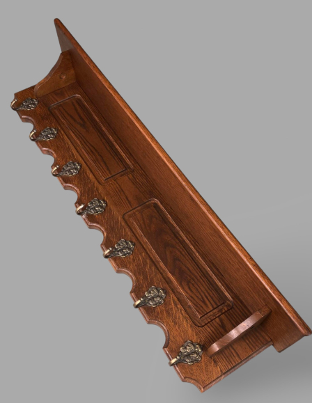 Neobarokk akasztó, fogas 5.