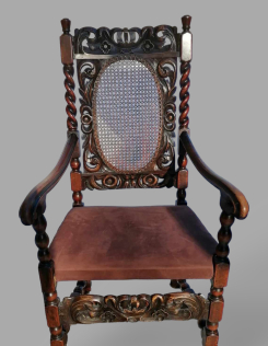 Antik neoreneszánsz fotel