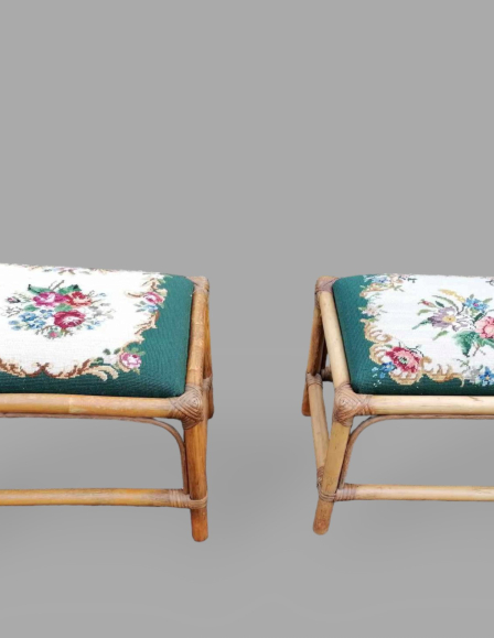 Gobelin-es sámli, lábtartó