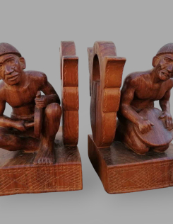 Tikkfa könyvtartó, könyvtámasz