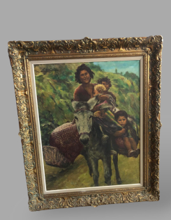 Festmény - 107x128 cm