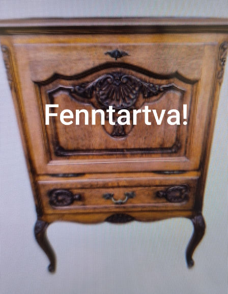 Neobarokk bárszekrény,komód