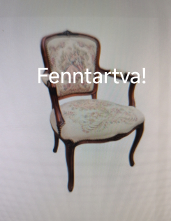 Neobarokk gobelines karosszék