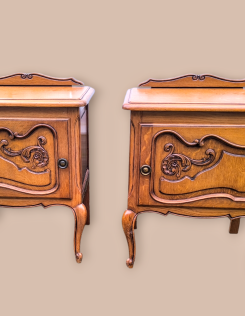 Neobarokk stílusú éjjeli szekrény pár 2.