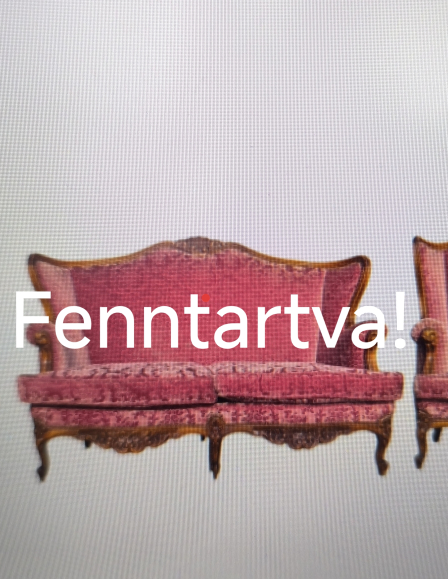 Neobarokk ülőgarnitúra-szalongarnitúra 2+1+1