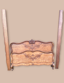 Neobarokk 2 személyes ágykeret 1.