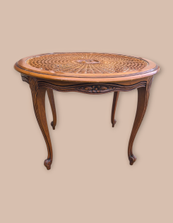 Neobarokk kerek dohányzóasztal 4.