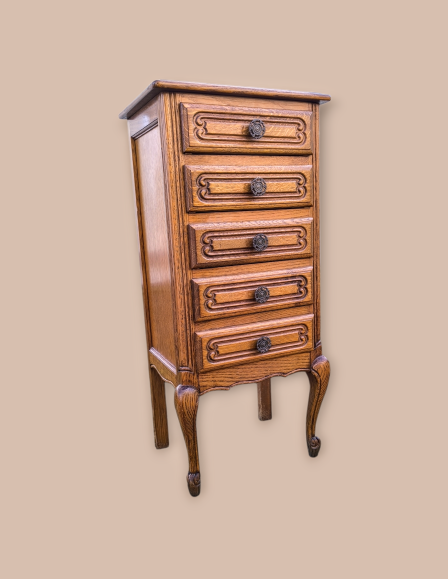 Neobarokk 5 fiókos komód.