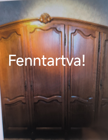 Neobarokk 5 ajtós ruhás szekrény, gardrób 3.