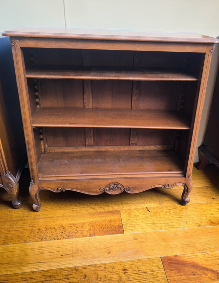 Neobarokk nyitott polcos komód,könyvszekrény