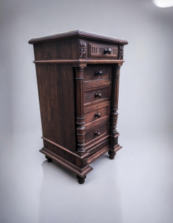 Antik márványlapos komód,éjjeliszekrény.