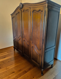 Neobarokk 4 ajtós ruhás szekrény, gardrób 4.