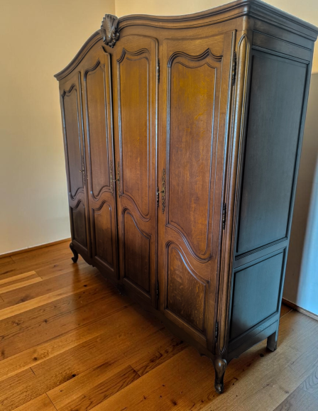 Neobarokk 4 ajtós ruhás szekrény, gardrób 4.