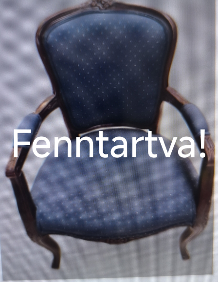 Neobarokk karosszék 1.