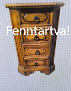 4 fiókos keskeny komód