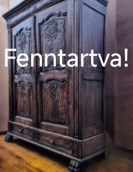 Elegáns antik francia tölgyfa ruhásszekrény,gardrób- gazdagon faragott, oroszlánkörmös lábakkal