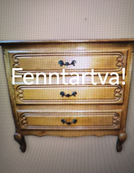 Neobarokk 3 fiókos komód 9.