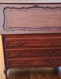 Neobarokk 3 fiókos szekreter 2.