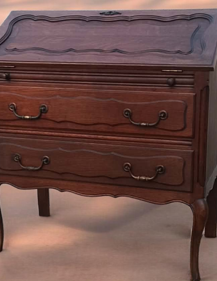 Neobarokk 2 fiókos szekreter 8.