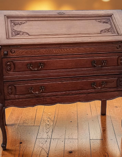 Neobarokk 2 fiókos szekreter 6.