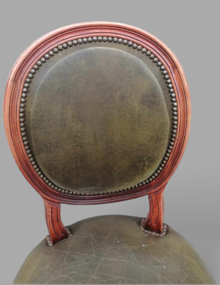 Francia barokk bőrszékek