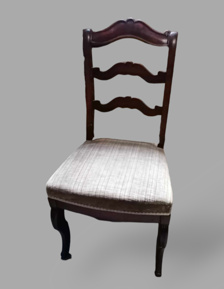 Neobarokk mahagóni székek