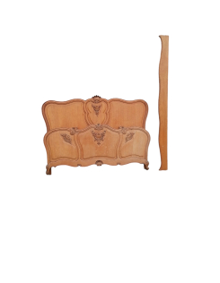 Neobarokk 2 személyes ágykeret +ágyrács