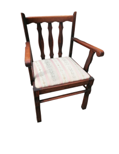 Régi tölgyfa karosszék