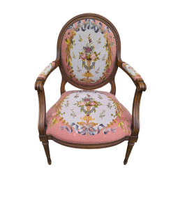 Francia barokk gobelines karosszék 1.