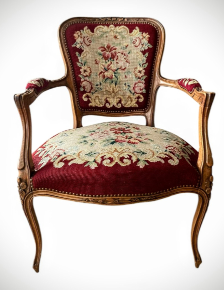 Neobarokk gobelines karosszék 6.
