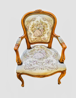 Neobarokk gobelines karosszék 8.