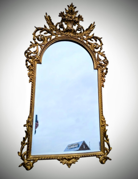 Nagy méretű barokk tükör