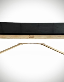 180 cm hosszú konzolasztal.