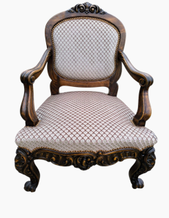 Antik neoreneszánsz fotel,karosszék