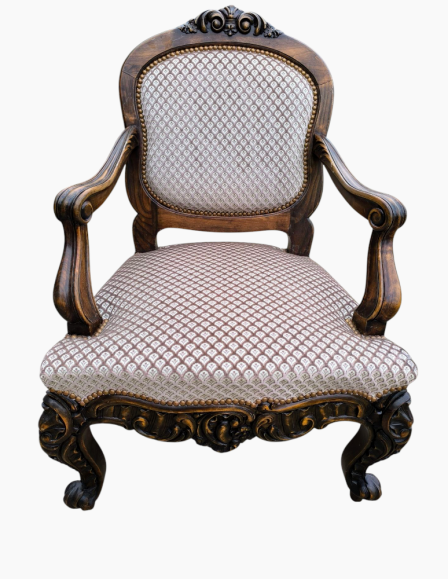 Antik neoreneszánsz fotel,karosszék