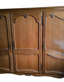 Neobarokk 3 ajtós ruhás szekrény, gardrób 5.