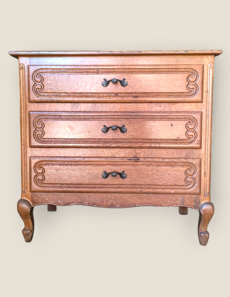 Neobarokk 3 fiókos komód 4.