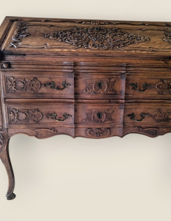 Antik neobarokk szekreter