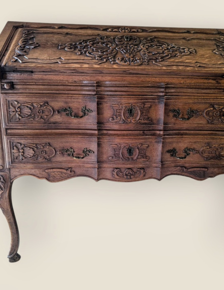 Antik neobarokk szekreter