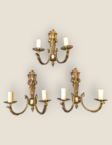 3 db-os réz falikar szett