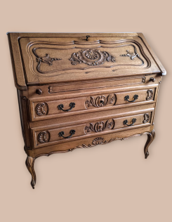 Neobarokk 2 fiókos szekreter 1.