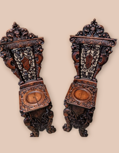 Antik Sgabello székpár.