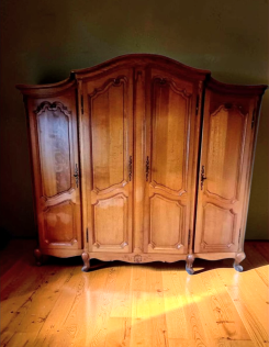 Neobarokk 4 ajtós ruhás szekrény, gardrób 10.